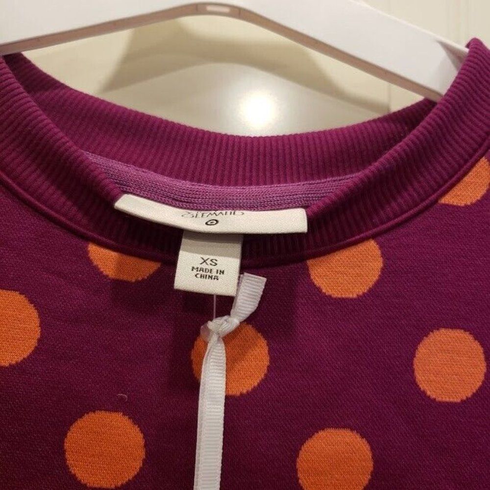 Victor Glemaud x Target Purple Polka Dot Tunic Dress - Womens XS - NEW with tags - Picture 3 of 5